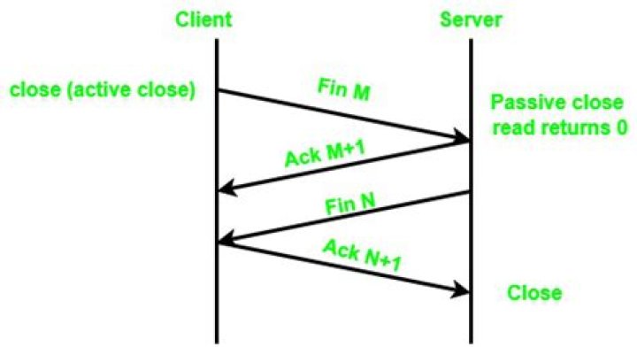 Why is the FIN flag in TCP called FIN?