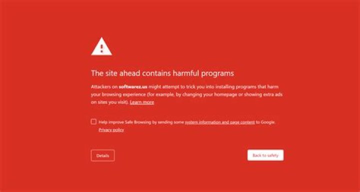 Why my website giving "The site ahead contains harmful programs" error? [closed]