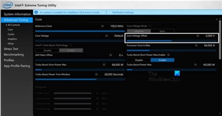Will undervolting with Intel XTU on Windows, be applied on Ubuntu aswell?