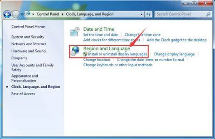 Win7 Change System Locale