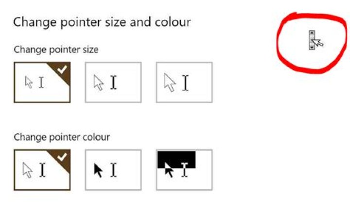 Windows 10: Cursor switching to one with mini scroll bar (seemingly randomly)