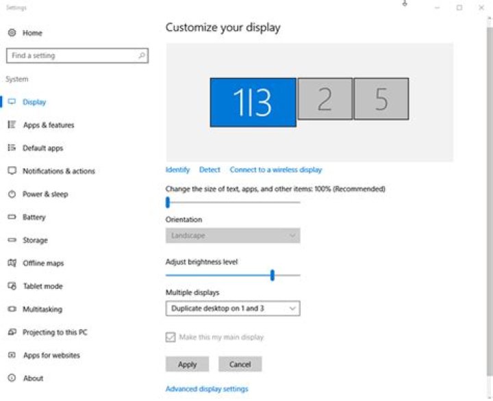 Windows 10 detects too many monitors