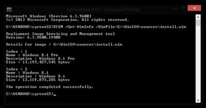 Windows 10 DISM cannot find files, even with ISO mounted