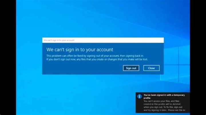 Windows 10 - User keeps getting a temporary profile on (initial) login