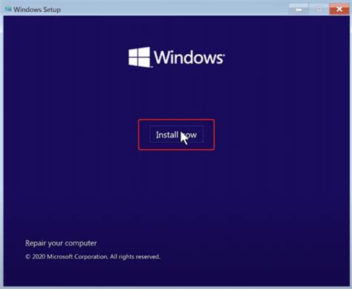 Windows 8 OEM. Direct Windows 10 installation