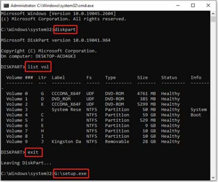 windows command prompt cd