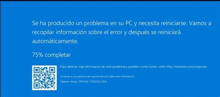 Windows Server 2016 blue screen "Critical Process died"