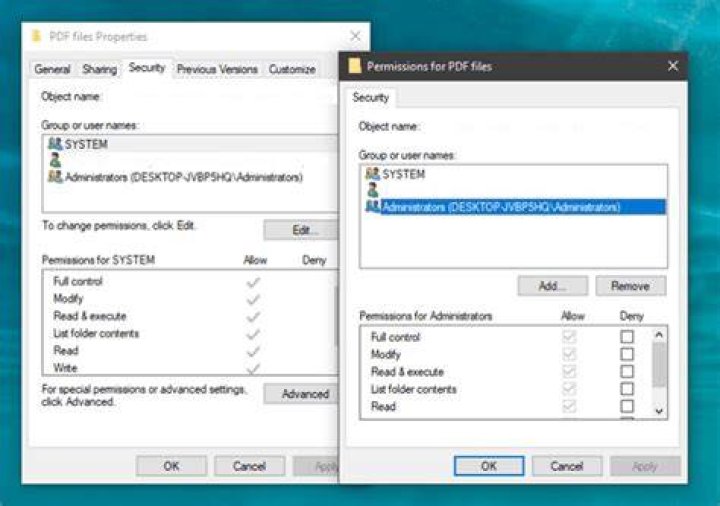 Windows: View "all" permissions of a specific user or group