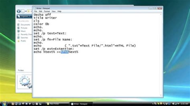 Write specific text a .txt file with Batch script
