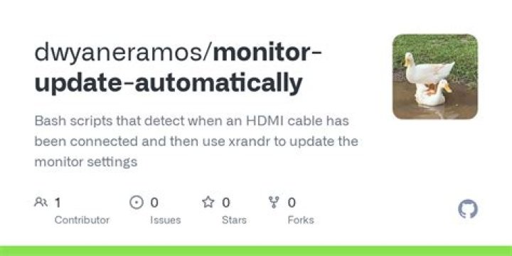 xrandr doesn't detect HDMI monitor