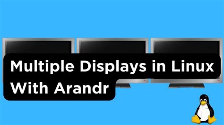 xrandr multiple screens not working