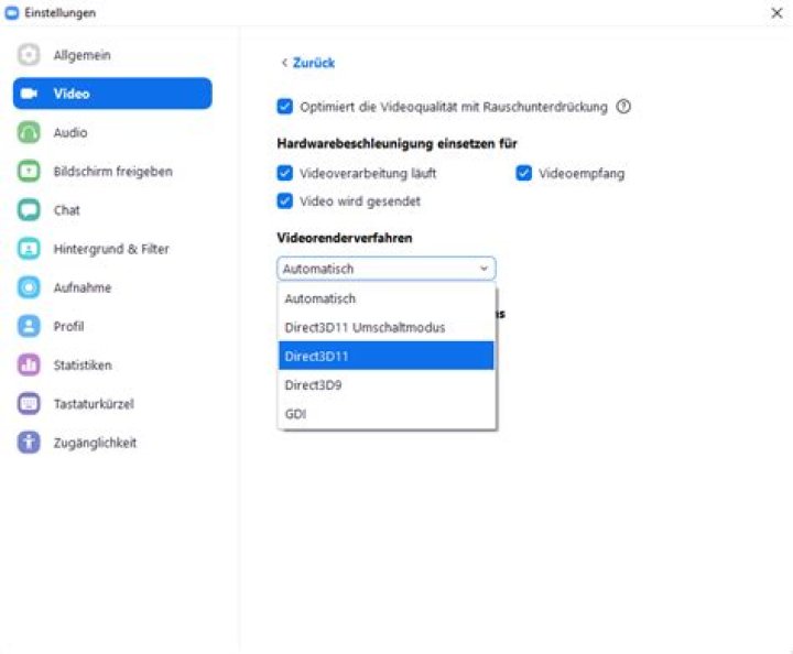 Zoom window blinks black during Zoom meeting, step-wise getting worse, in the end staying black; blinking stops at Windows button or stopped Zoom
